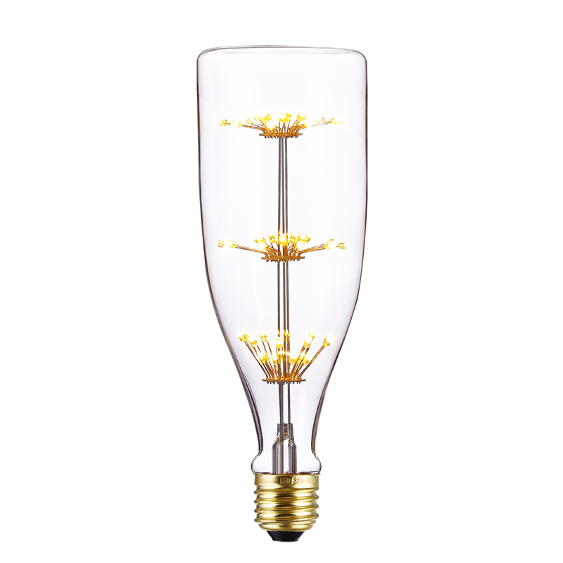 B80 Bottle Shape LED Fireworks Bulb