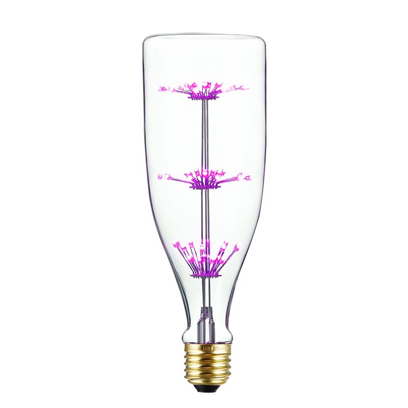 B80 Bottle Shape LED Fireworks Bulb