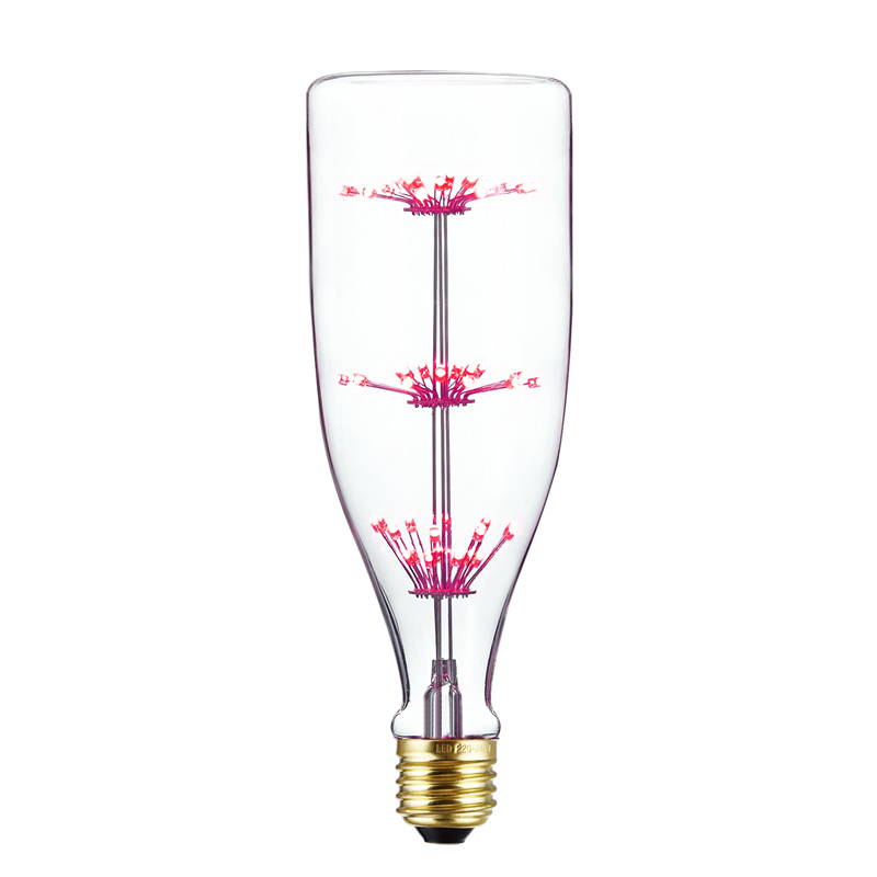 B80 Bottle Shape LED Fireworks Bulb