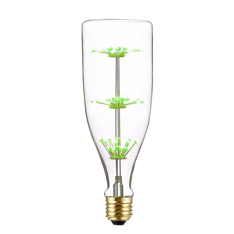 B80 Bottle Shape LED Fireworks Bulb