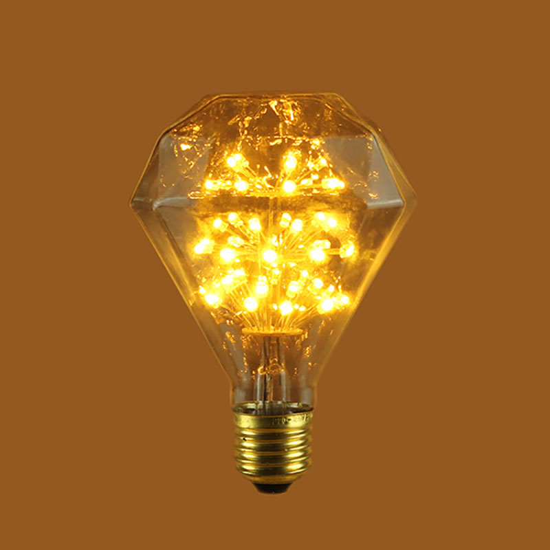 ST95 Warm White Diamond LED Fireworks Bulb