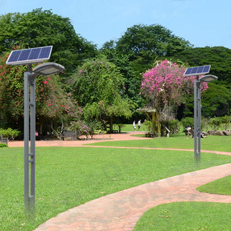 12W solar garden light