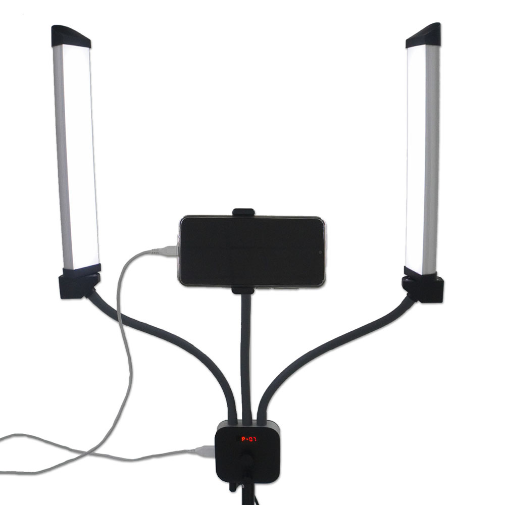 SM1892 Double Arms LED Fill Light with Remote Control