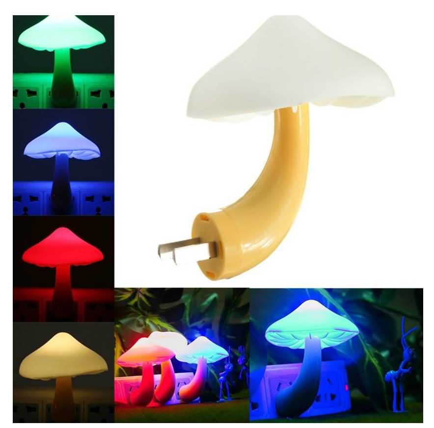 Mushroom LED Night Light