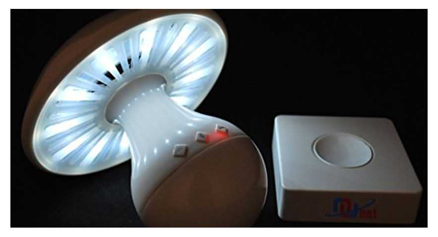 MP3 Player Mushroom LED Lamp