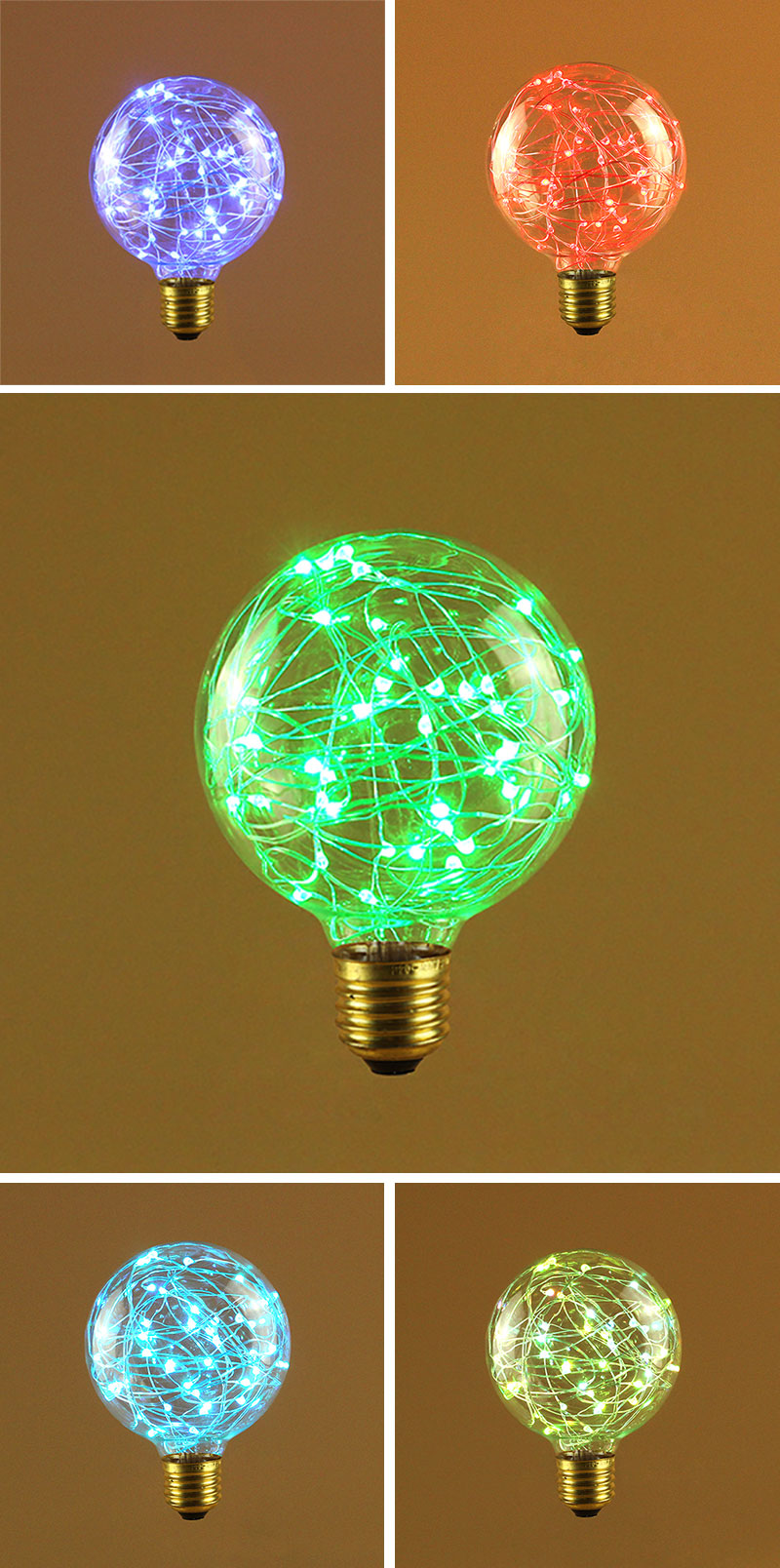 G95 String LED Fireworks Bulb