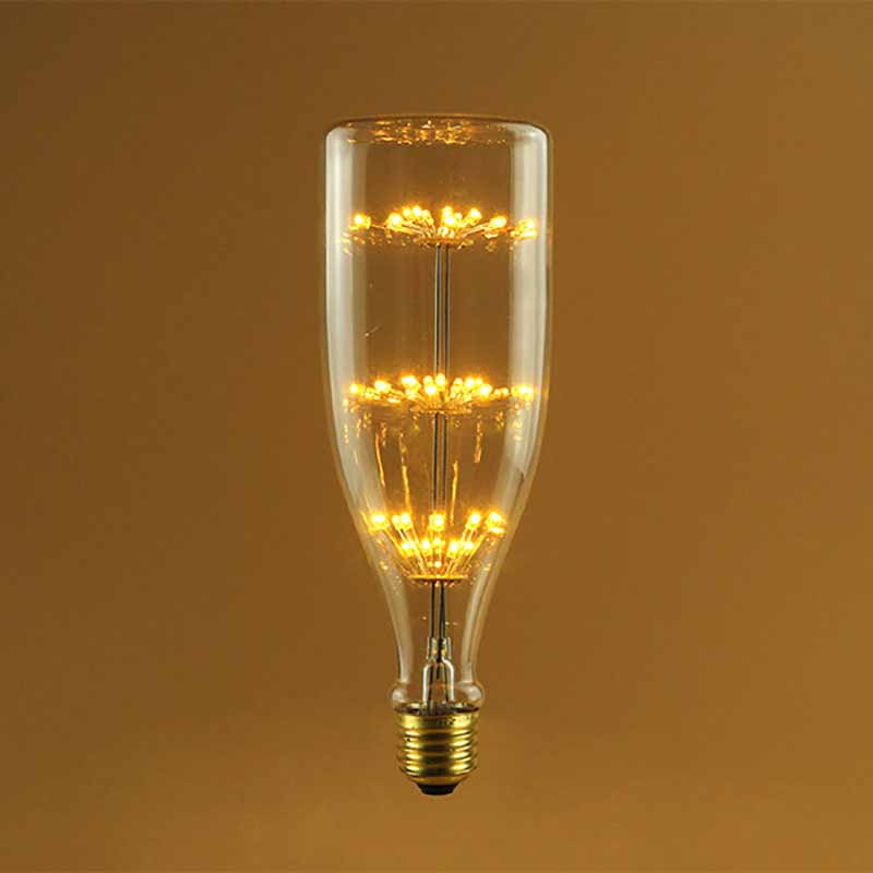 B80 Bottle Shape LED Fireworks Bulb