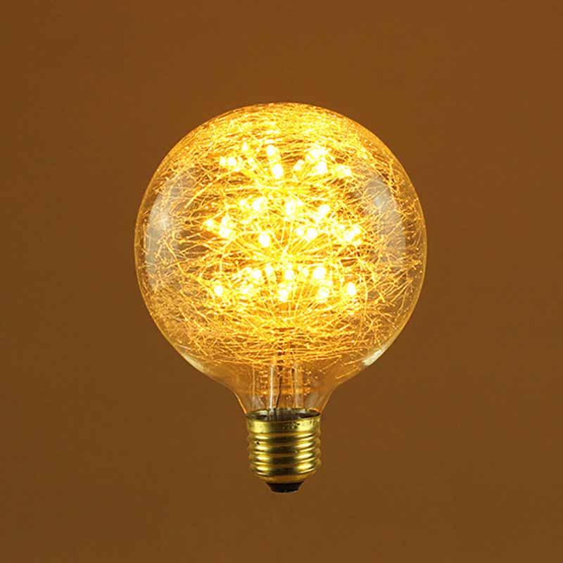 G125 Glass Wire LED Fireworks Bulb