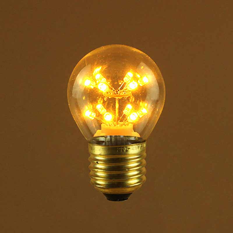 G45 45MM Globe LED Fireworks Bulb