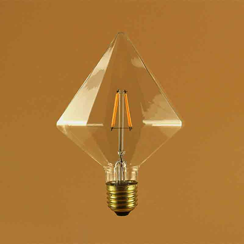 125D Diamond Shape LED Filament Bulb