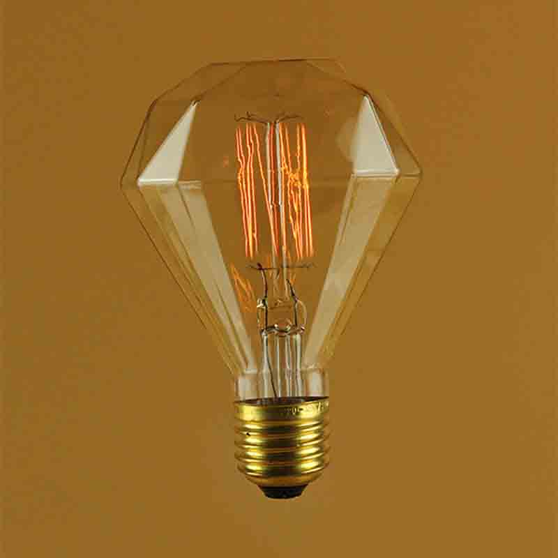 95D Diamond Retro  Edison Vintage Bulb