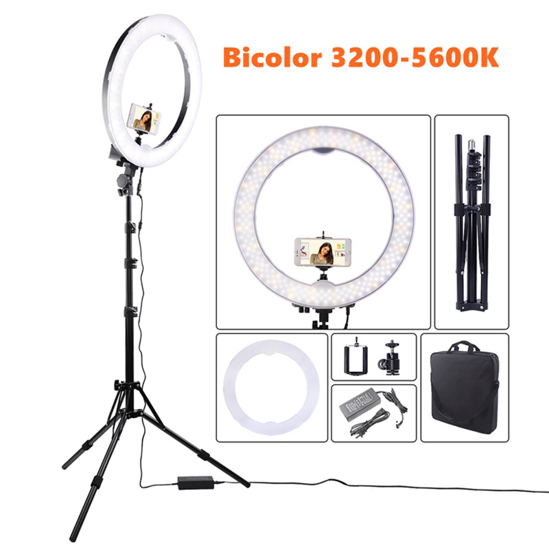 SM-55W LED Ring Light for Makeup