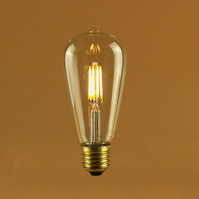 ST64 38mm LED Filament Light Bulbs