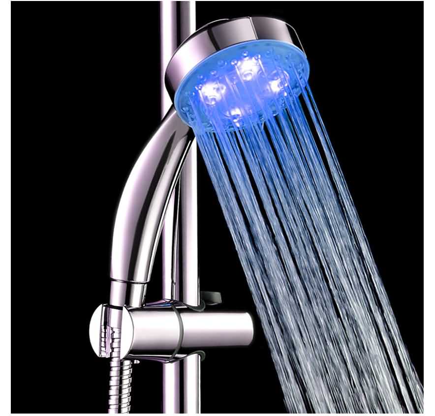 Hydroelectric Generation LED Shower Head