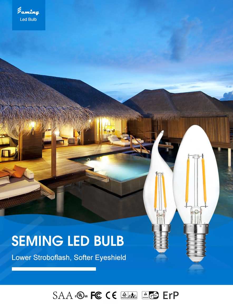 P45 Led filament bulb