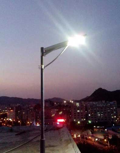SM-10 All In One Solar Street Light Applications